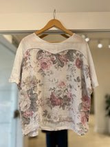 Blusa Garden blanca