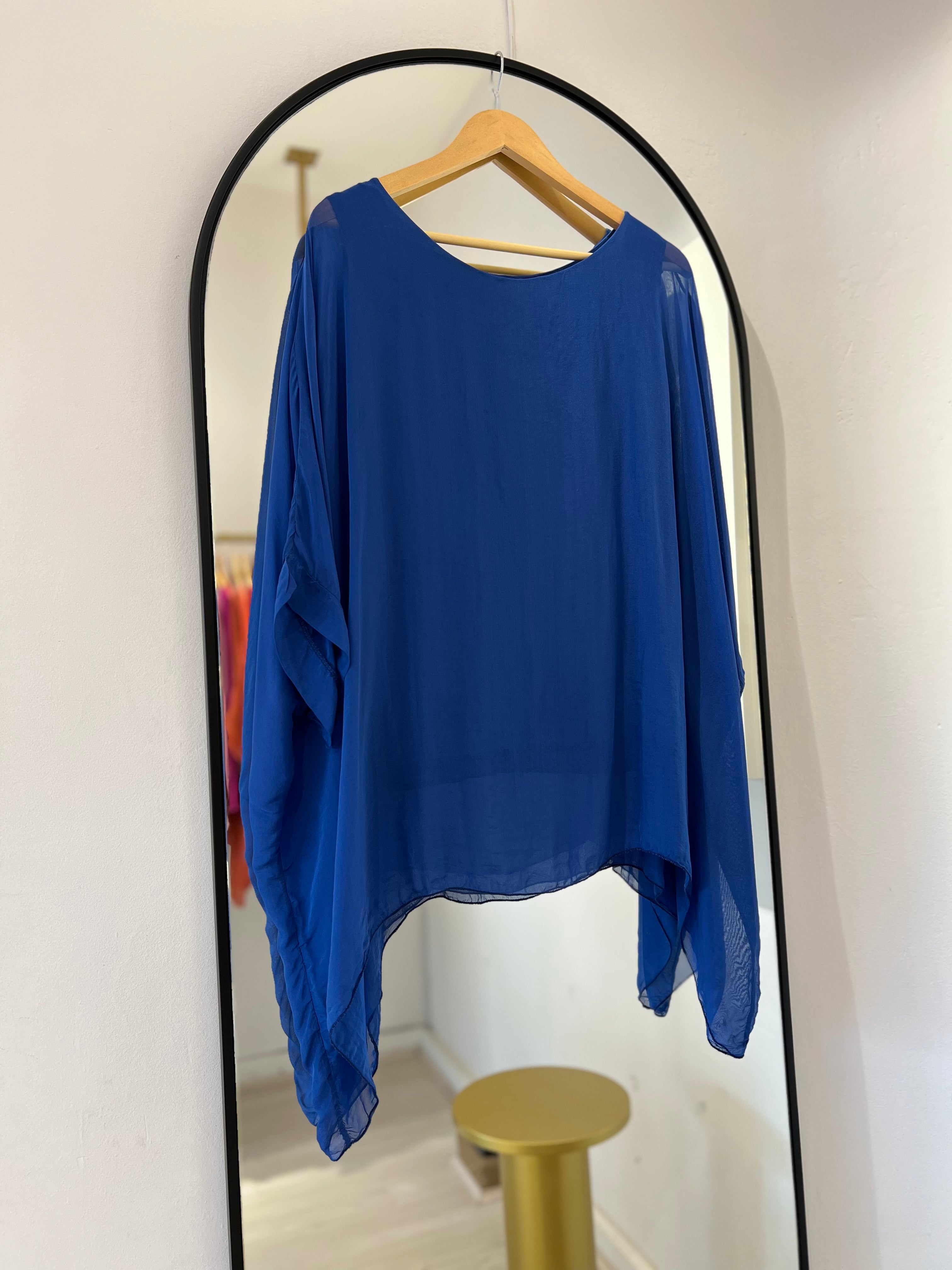 Blusa Isabel Azul francia