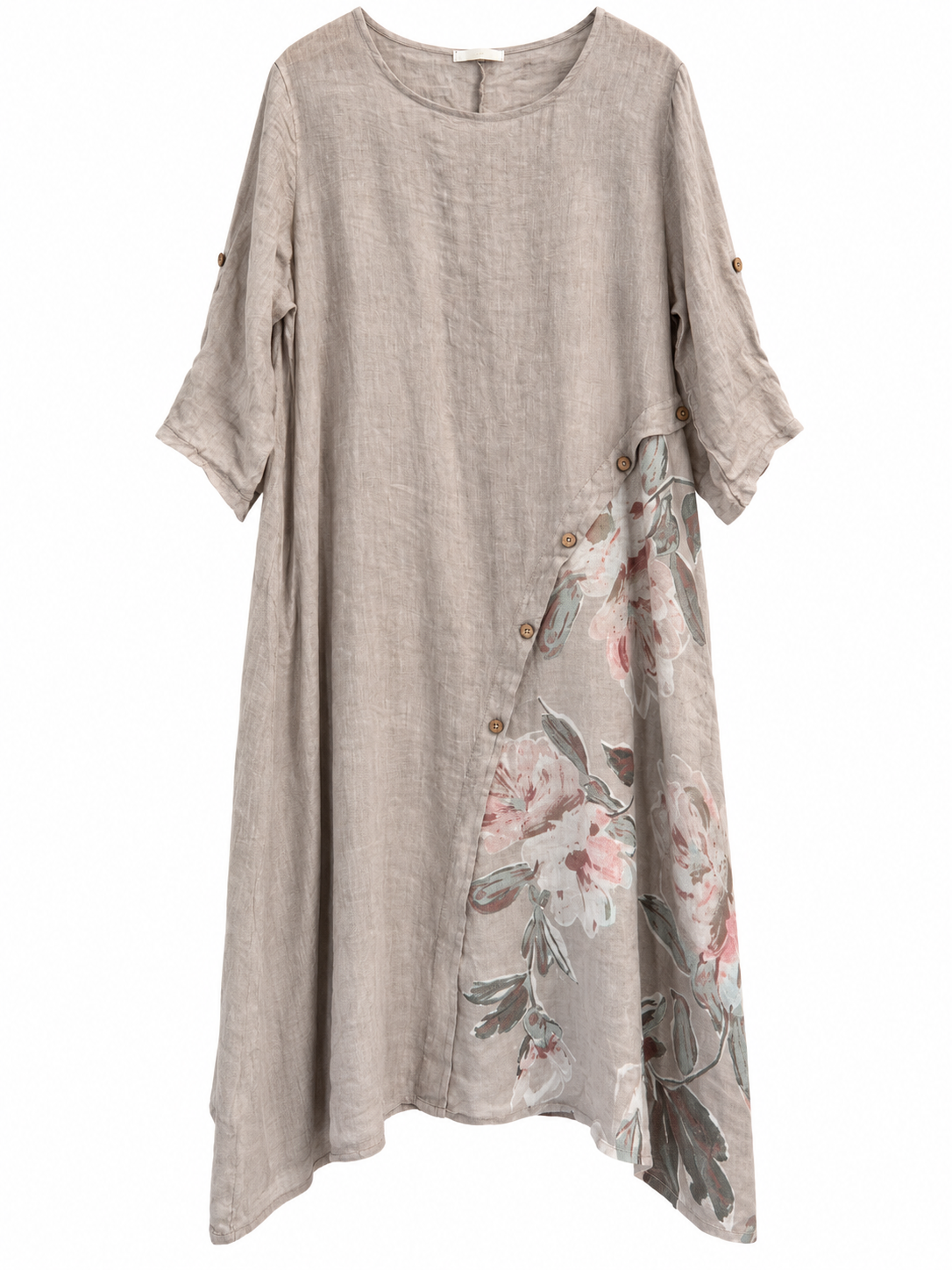 Vestido Midi beige