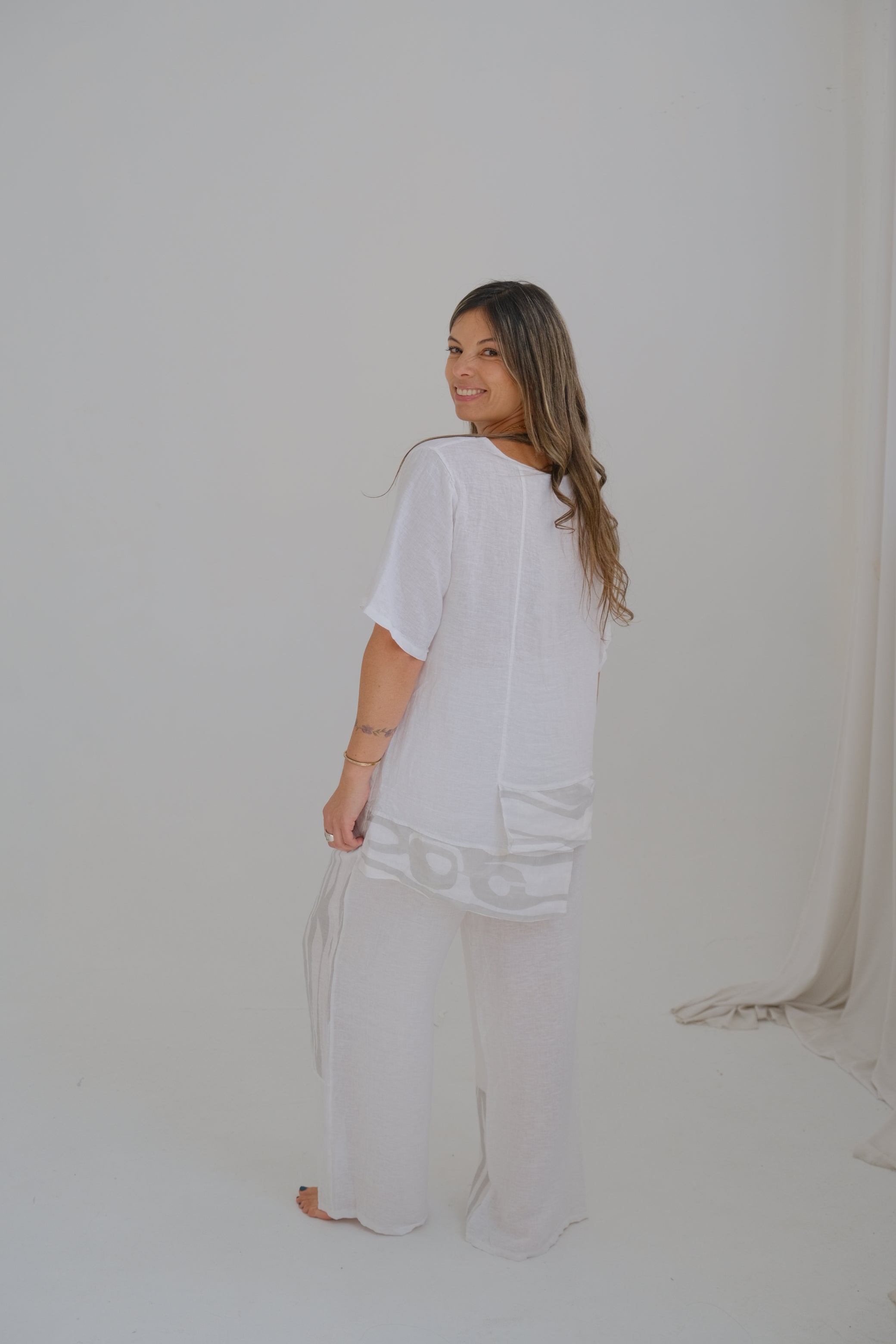 Blusa Camelia Blanco