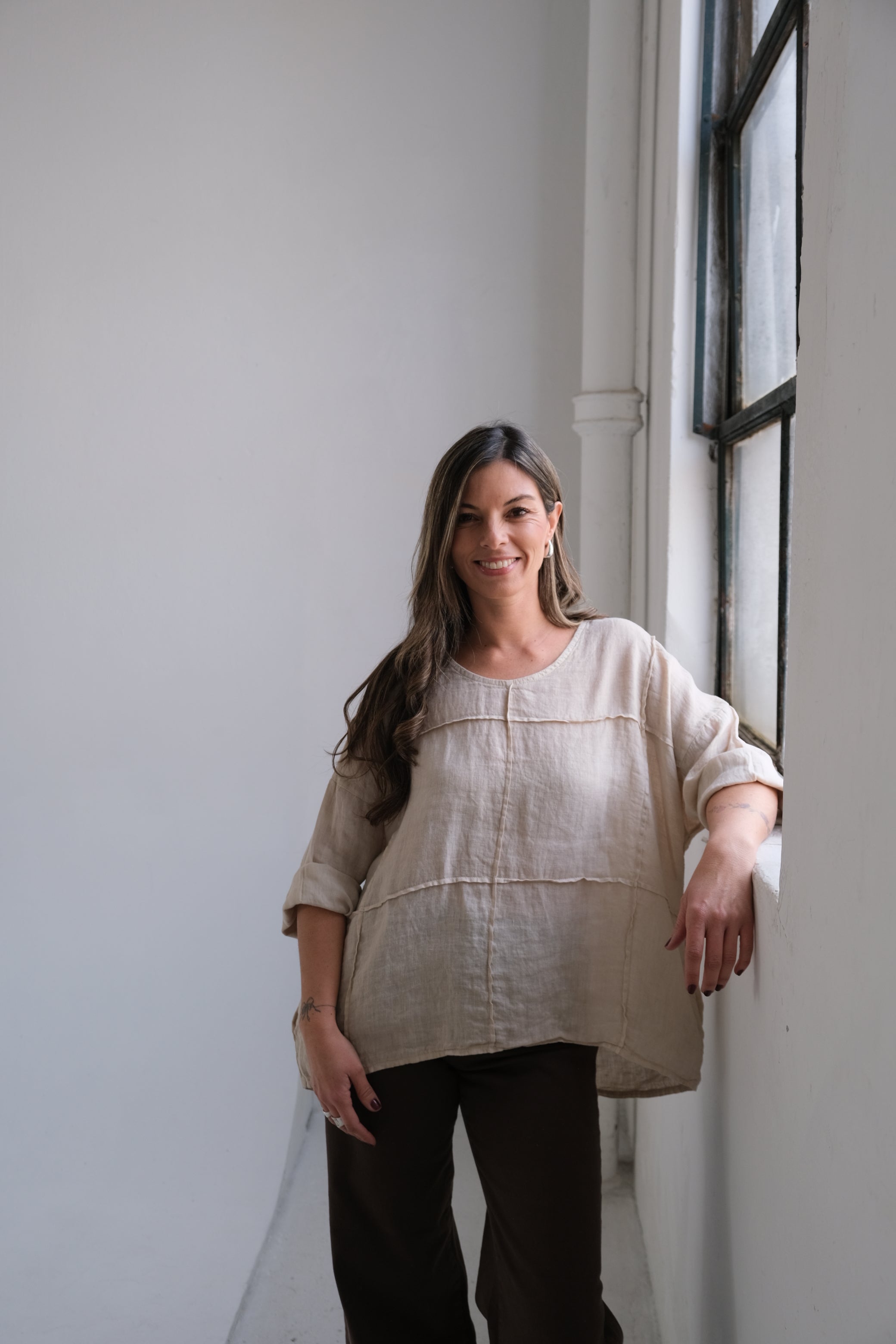 Blusa Bevagna Beige