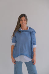 Sweater 3 en 1 Celeste