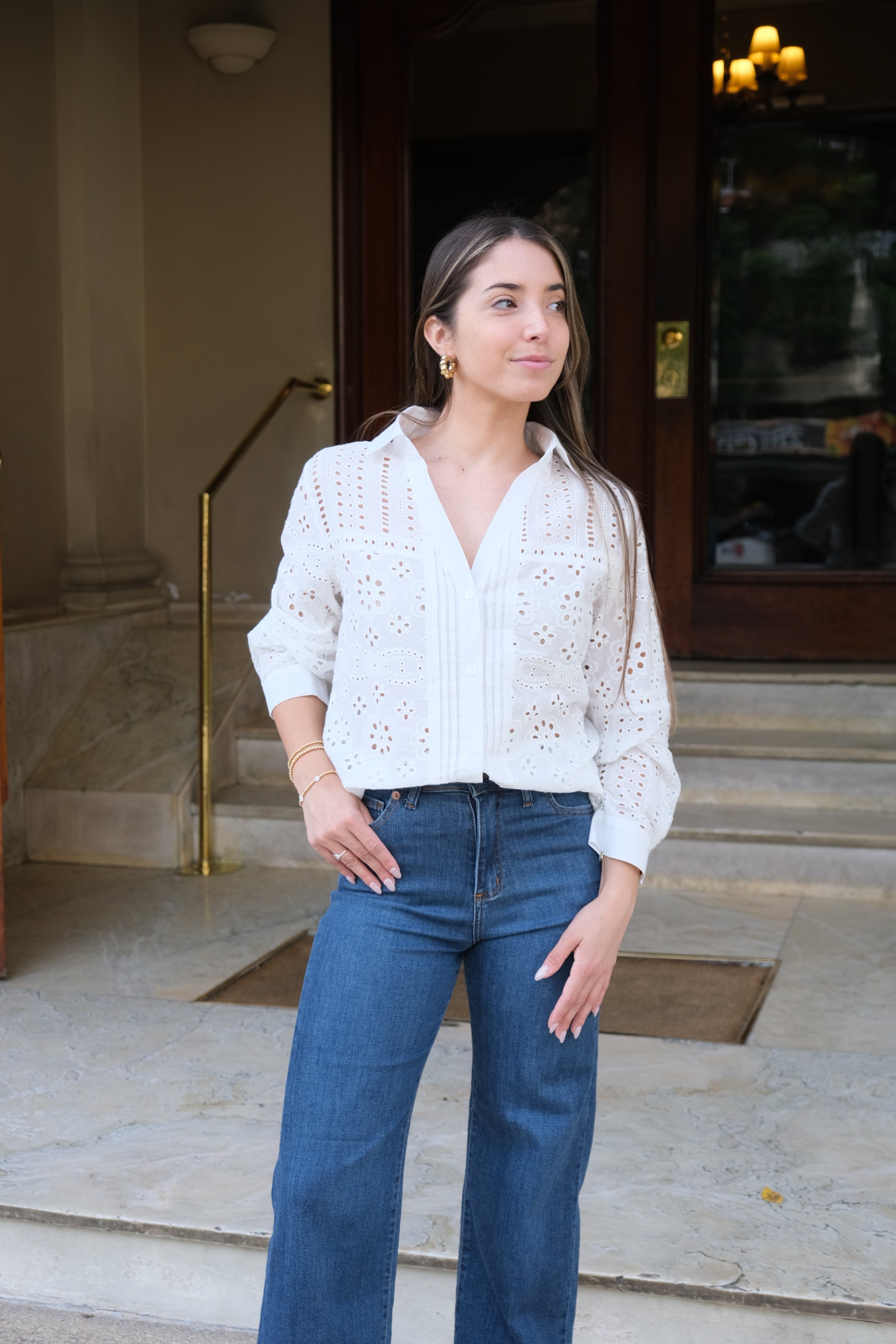 Camisa Praga Blanco