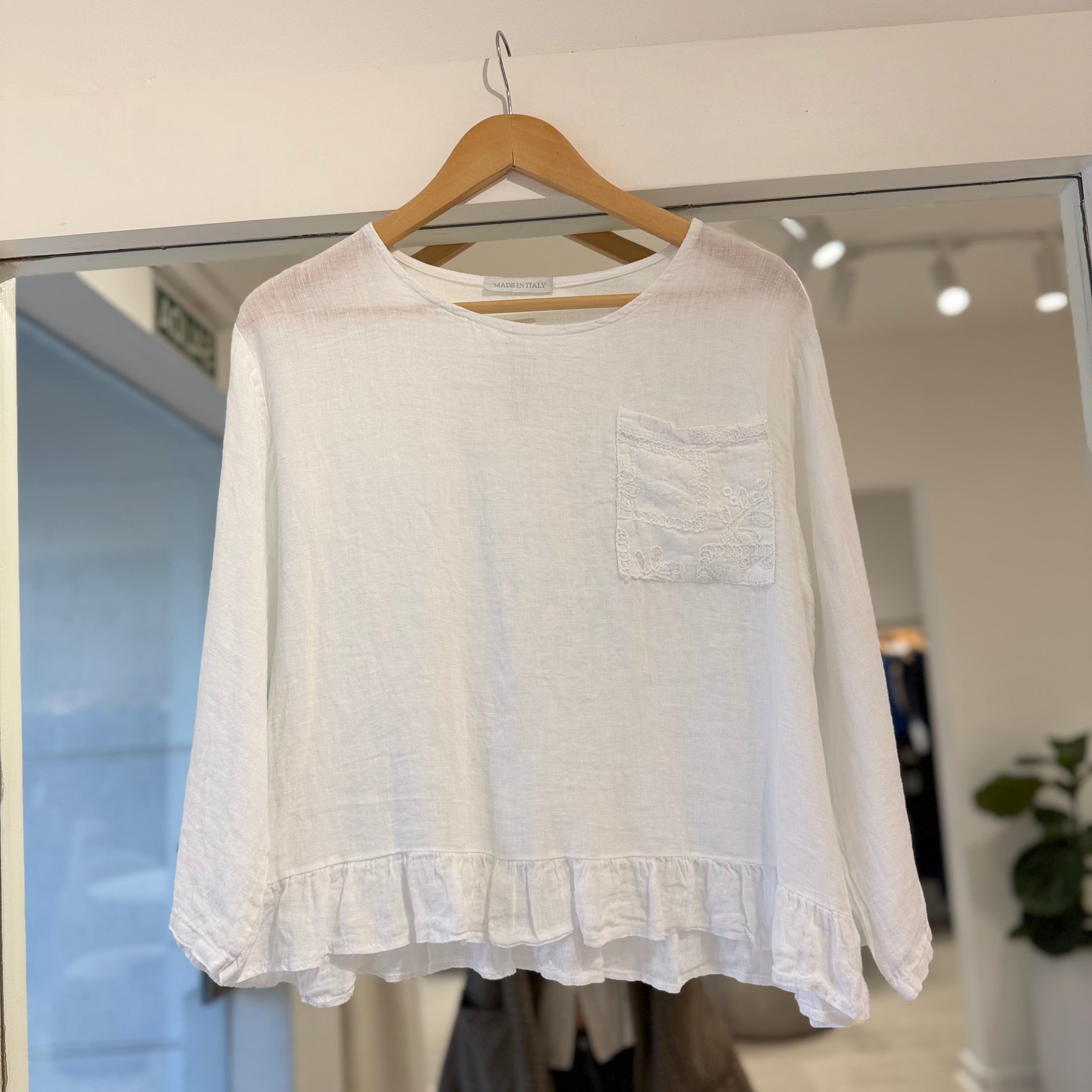 Blusa Menorca Blanca