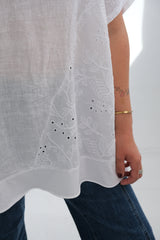 Blusa Azucena Blanco