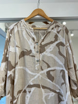 Camisa Batik Beige