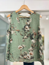 musculosa Gina verde