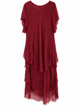 Vestido Hazel Bordo