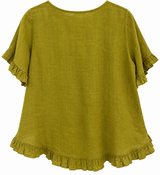 Blusa Marina verde pistacho