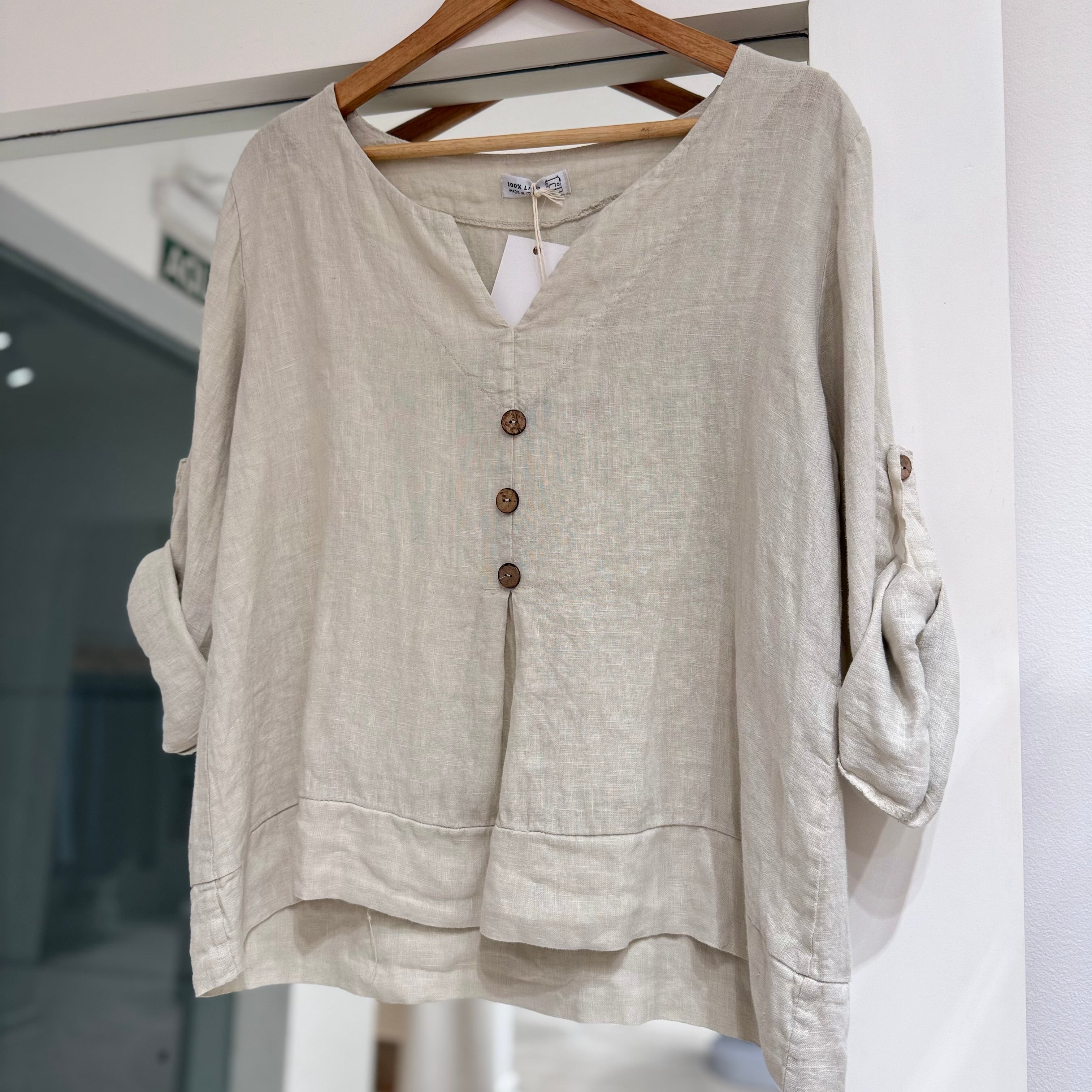 Blusa Roma Beige
