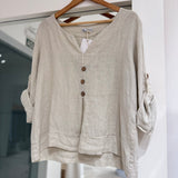 Blusa Roma Beige