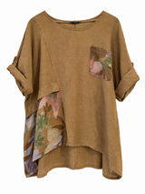 Blusa Alba camel