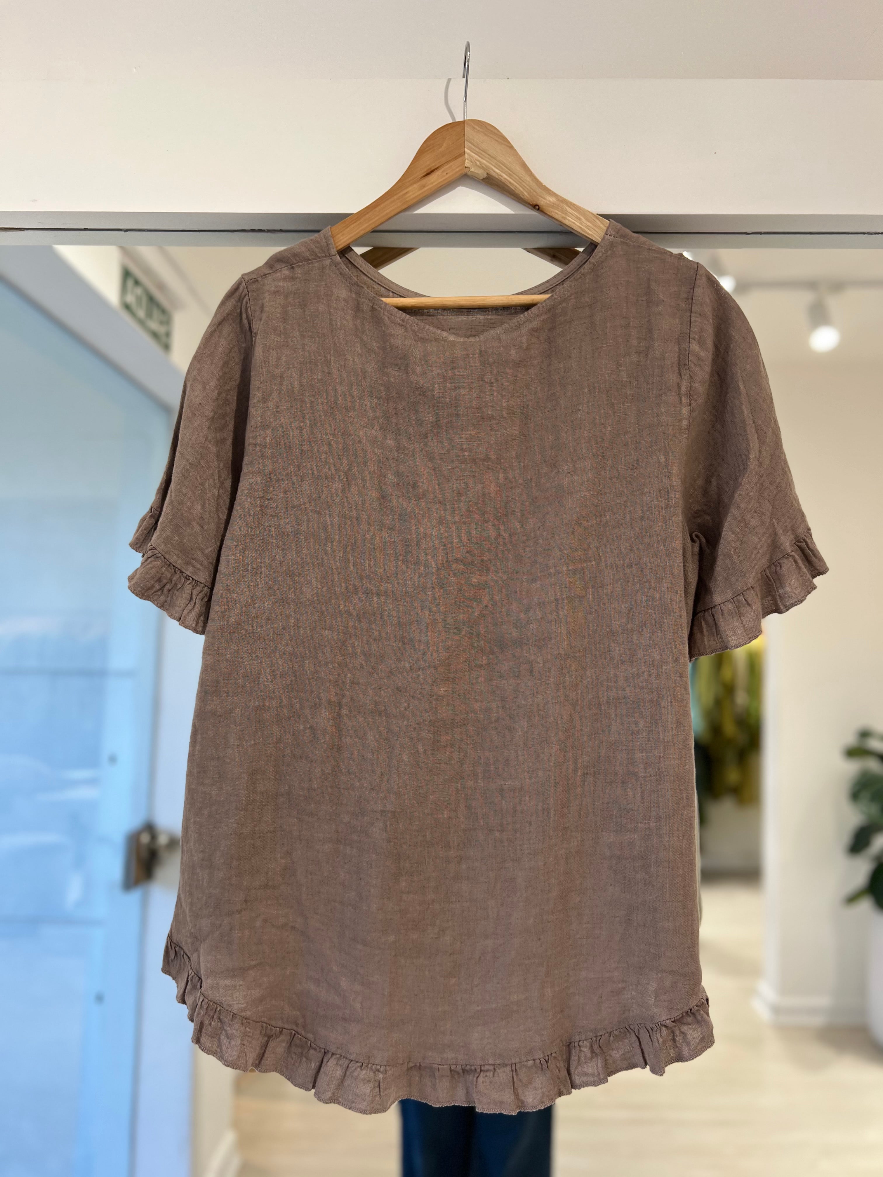 blusa Marina vison