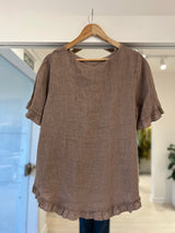 blusa Marina vison