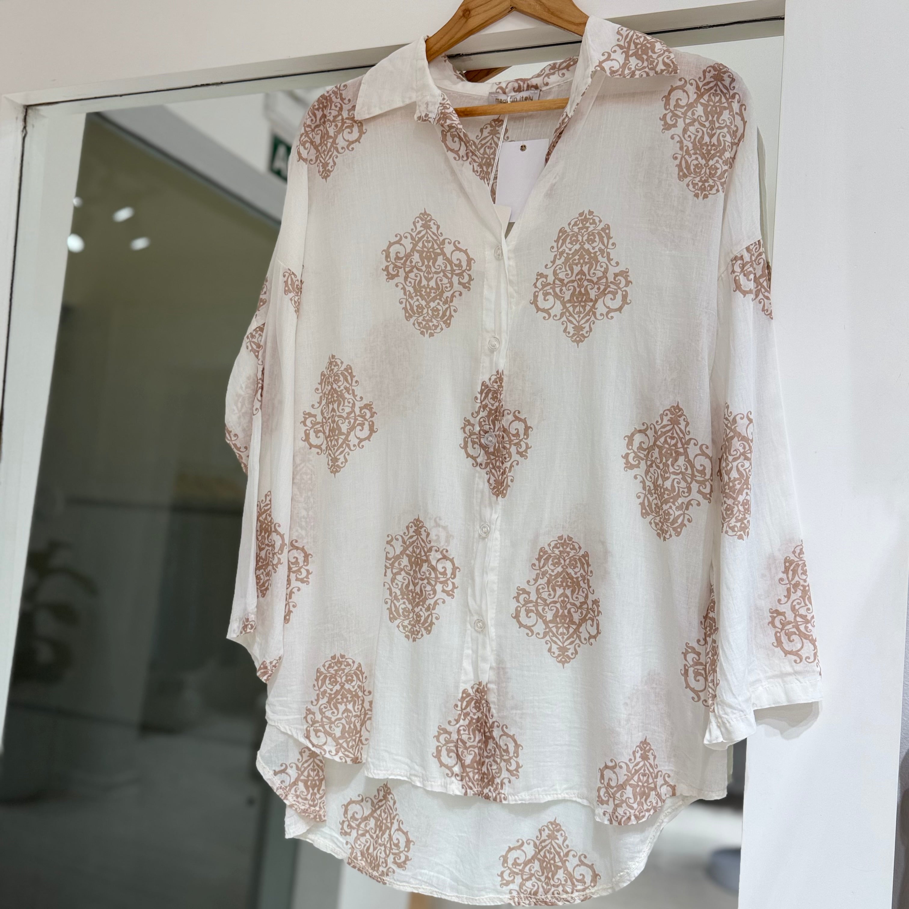 Camisa Oporto Camel