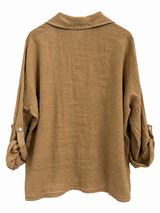 Camisa Libia tostado