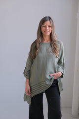Blusa Acerra Verde Seco