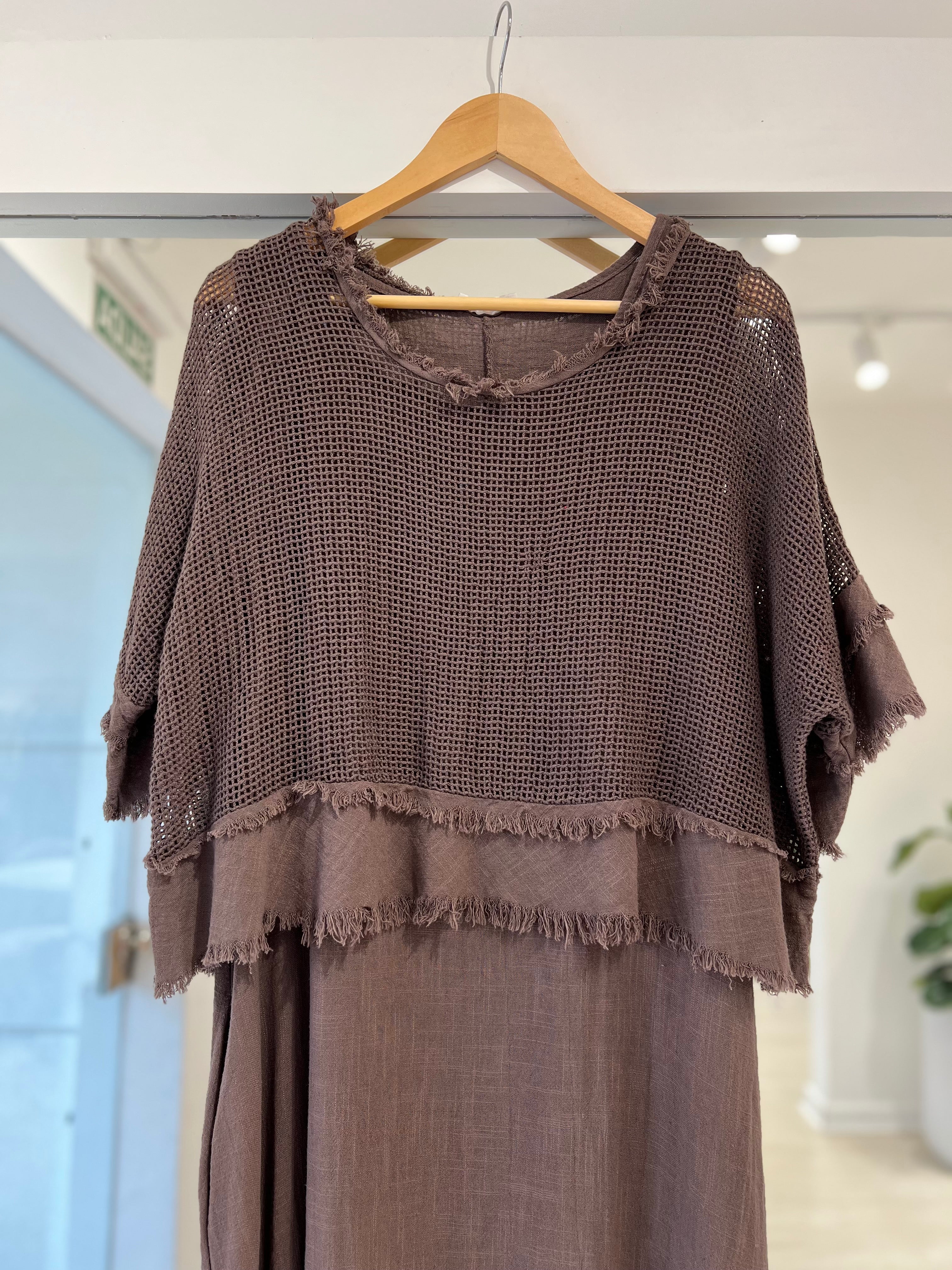Vestido Jacinta chocolate