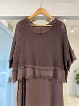 Vestido Jacinta chocolate