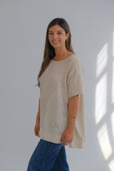Blusa Azucena Beige