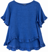 Blusa Marina azul francia