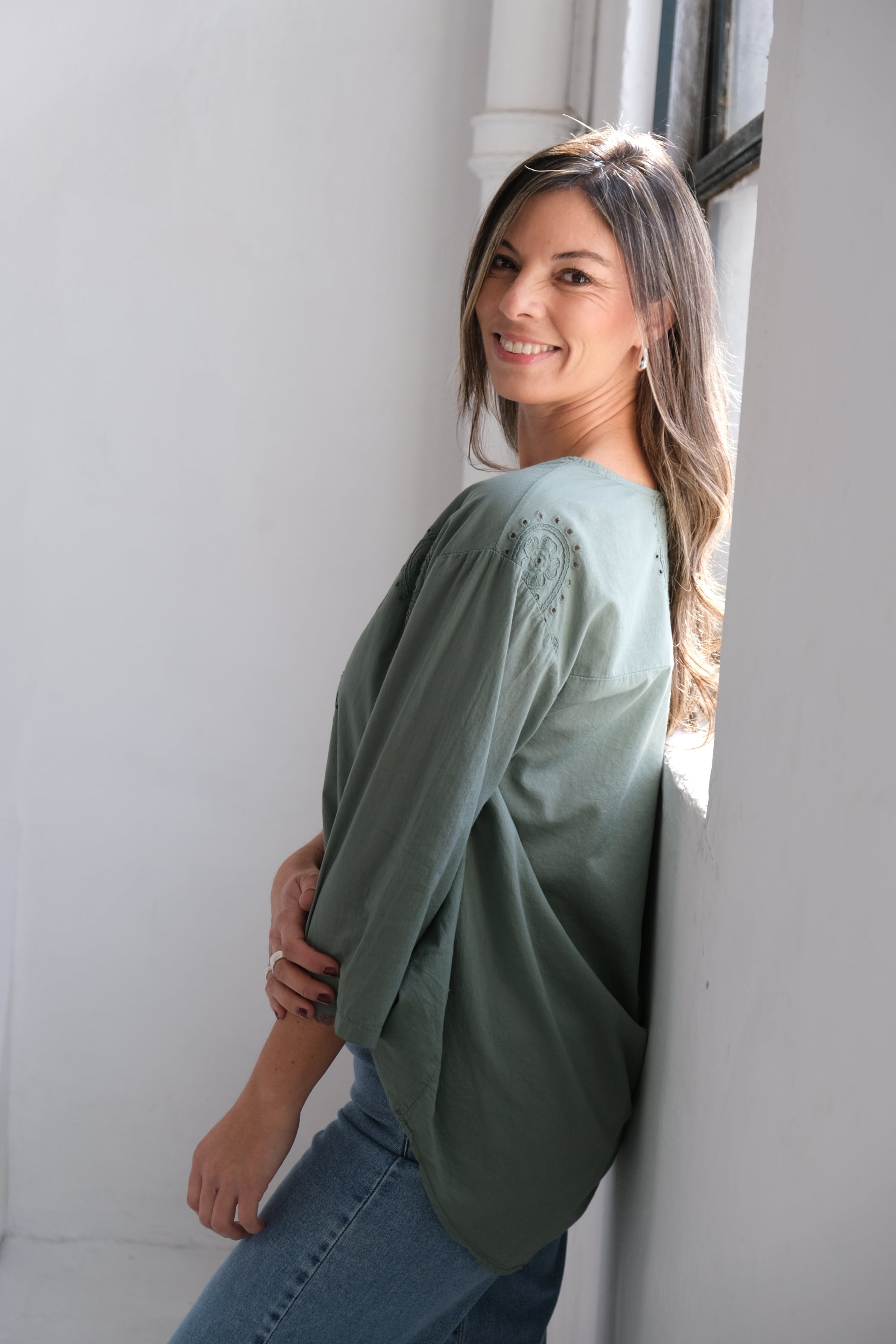 Blusa Capri Verde