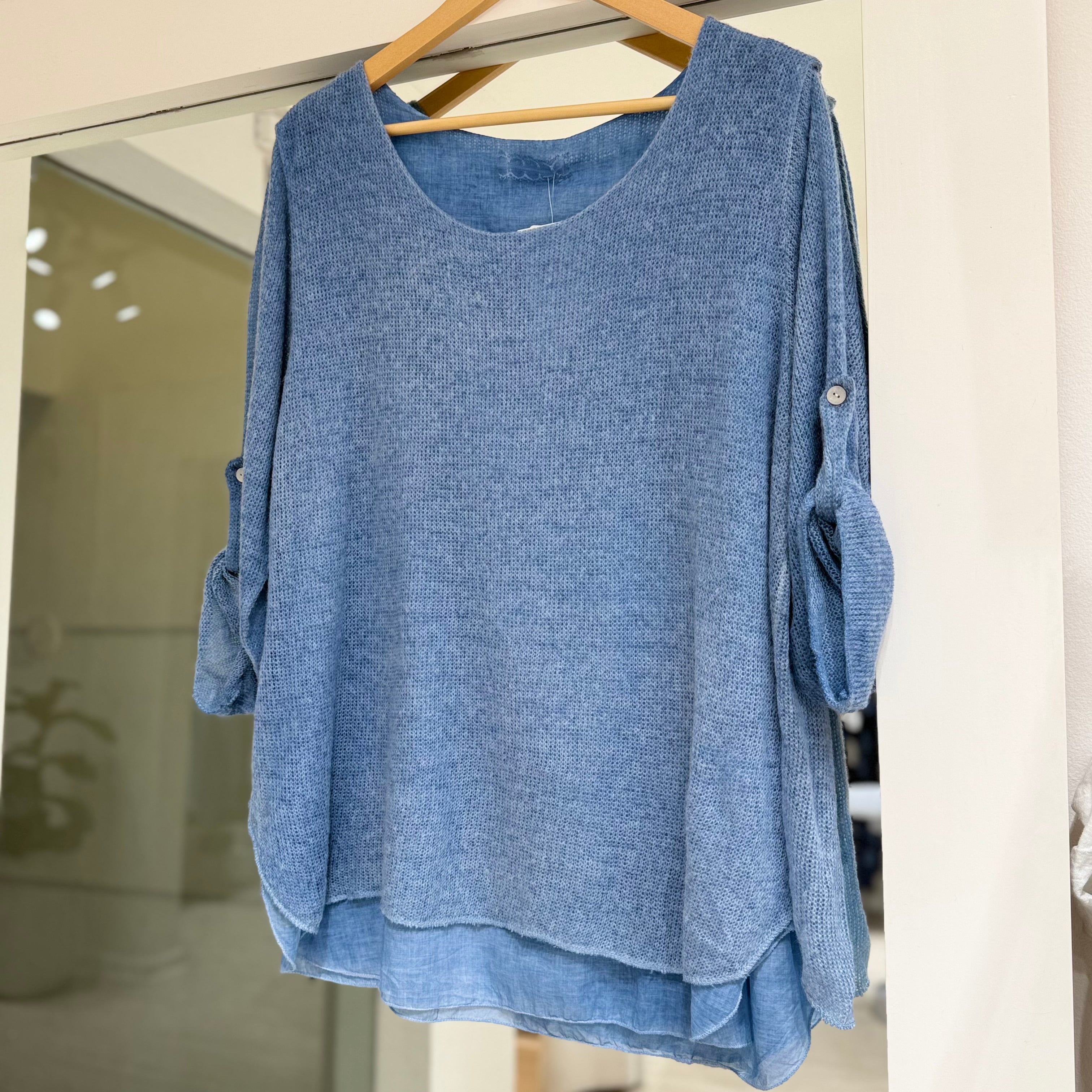Sweater Ginebra Azul Jean