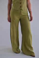 Pantalón Bruna Pistacho CÁPSULA