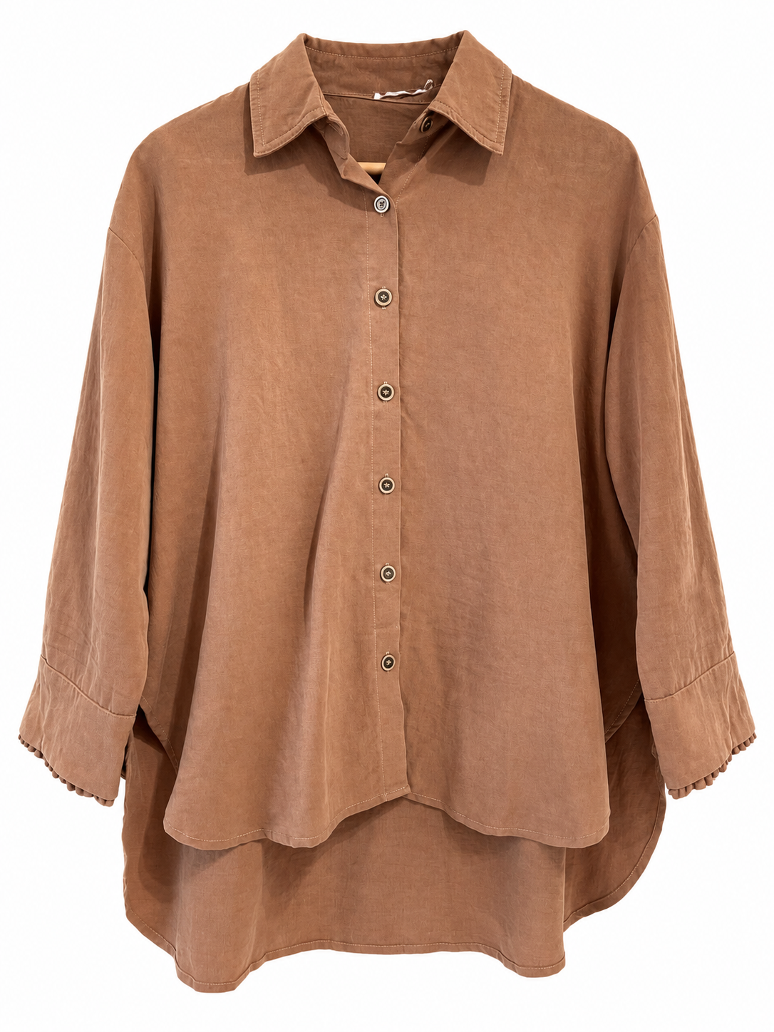 Camisa Lena Chocolate