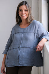 Blusa Bevagna Azul Jean