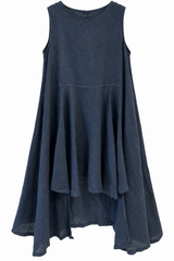 Vestido Freda Azul Marino