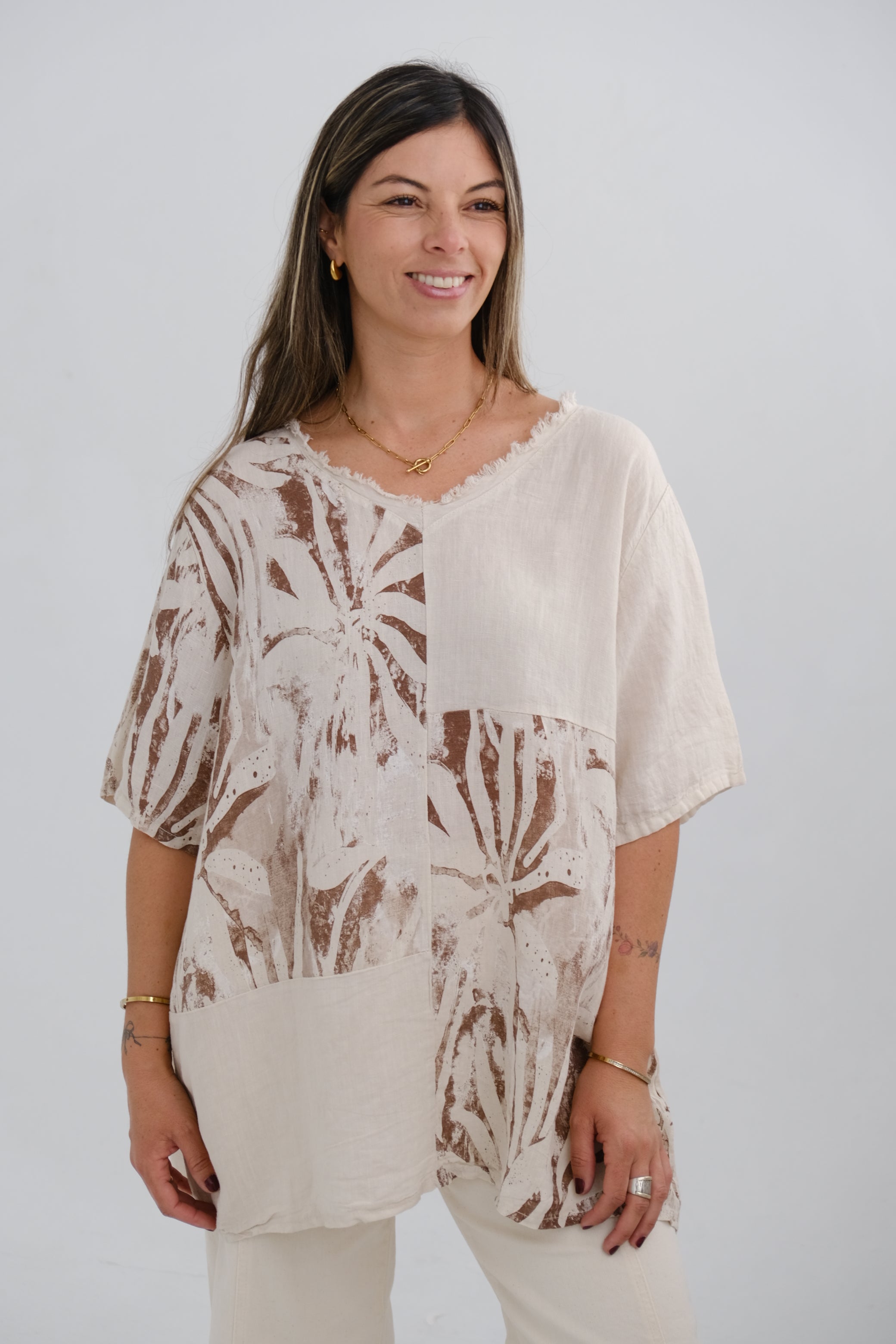 Blusa Magnolia Beige