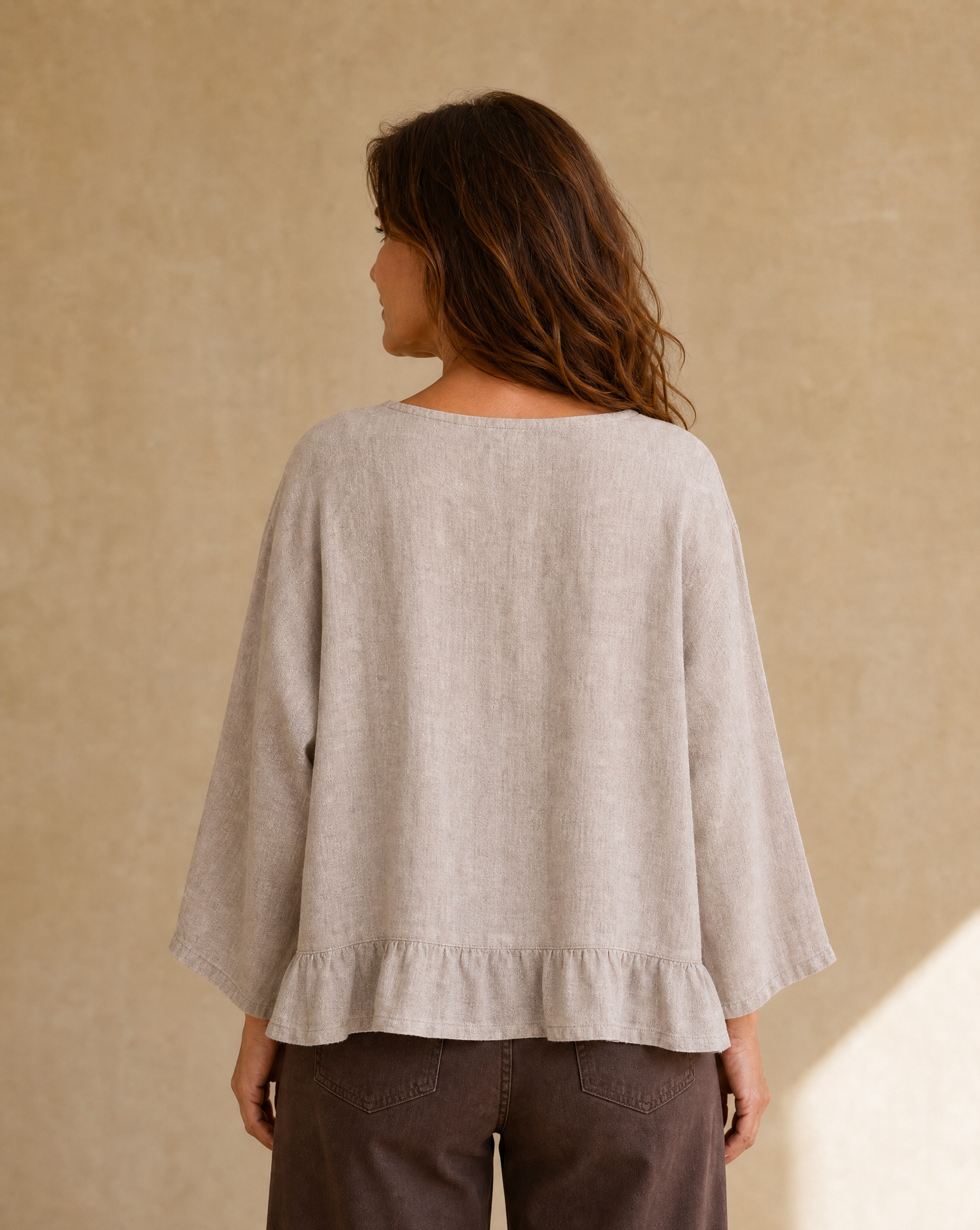 Blusa Menorca Beige