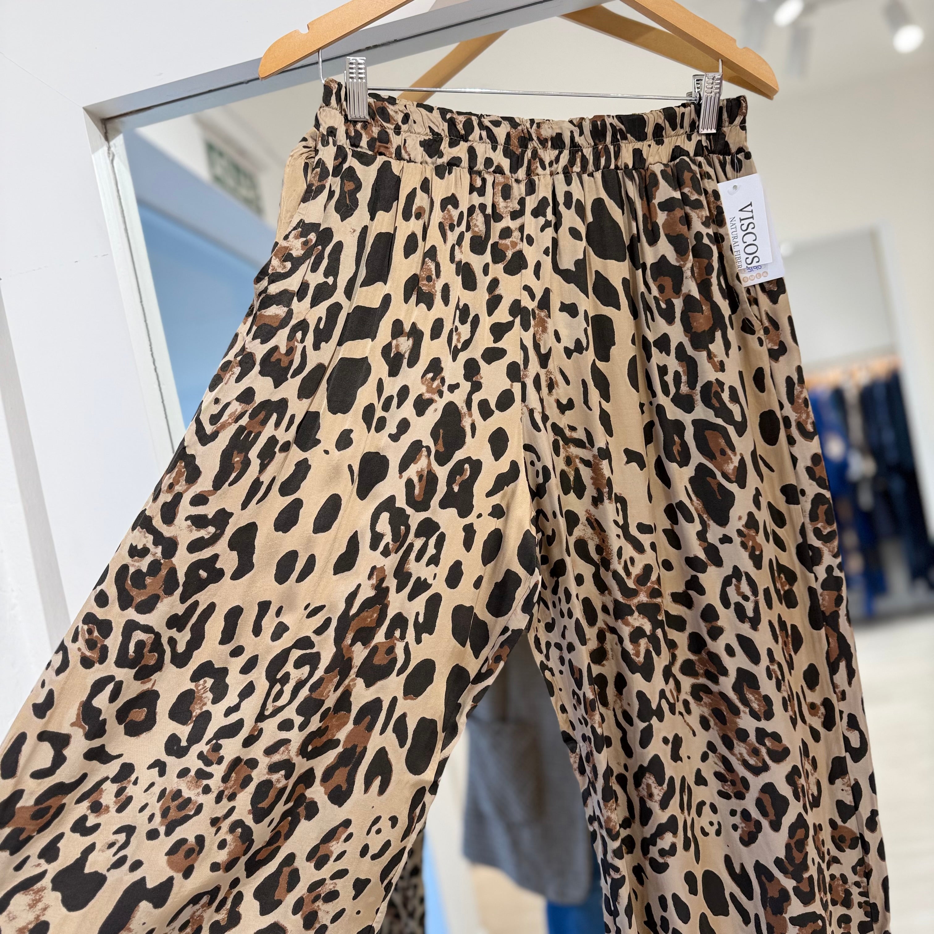 Pantalón Print Camel