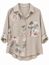 Camisa Laia Beige