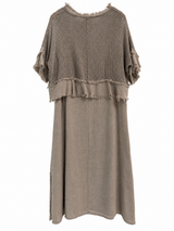 Vestido Jacinta Visón