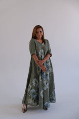 Vestido Magic 3/4 Verde