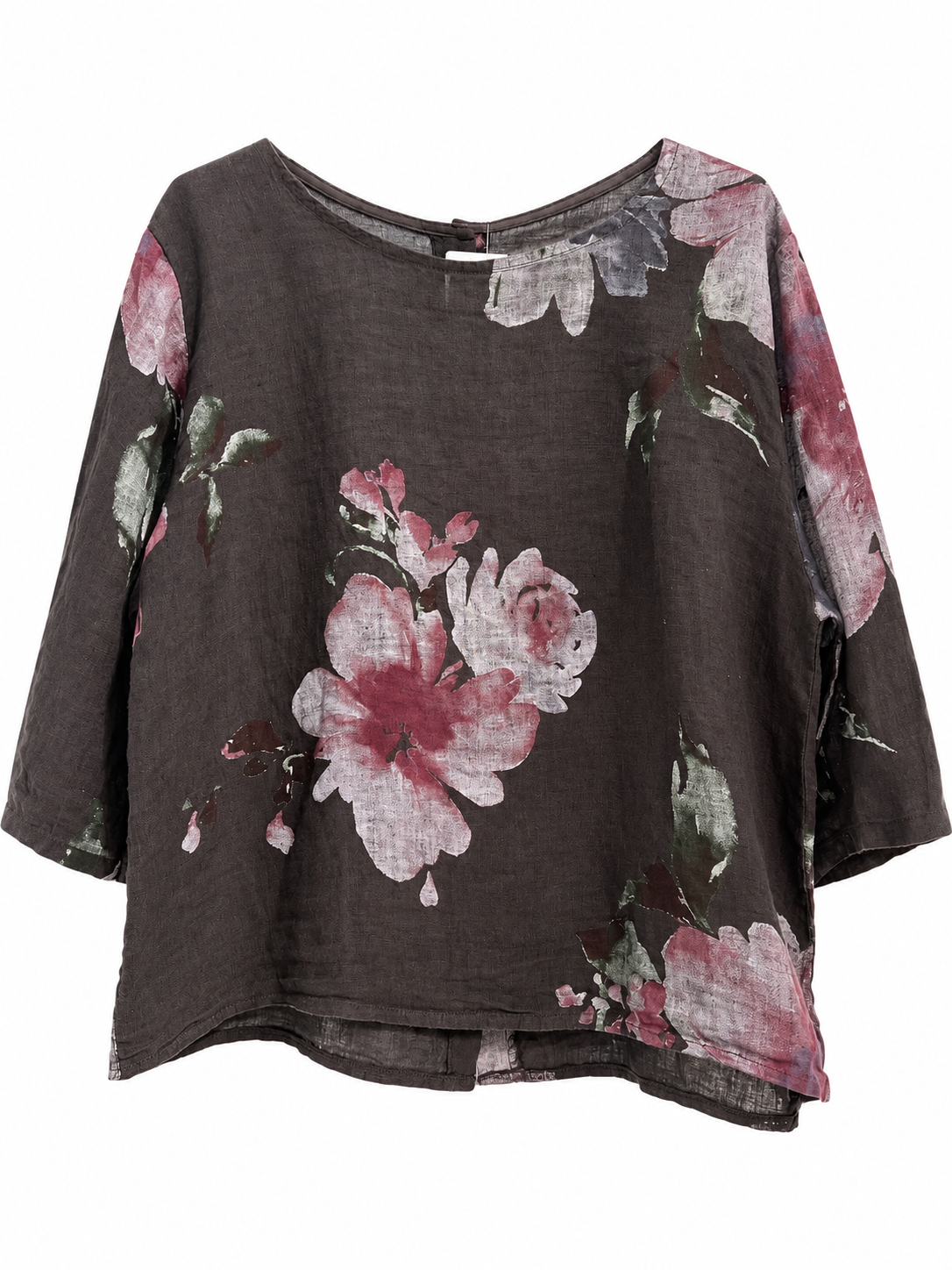 Blusa candela estampada chocolate