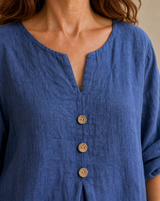 Blusa Roma Azul Marino