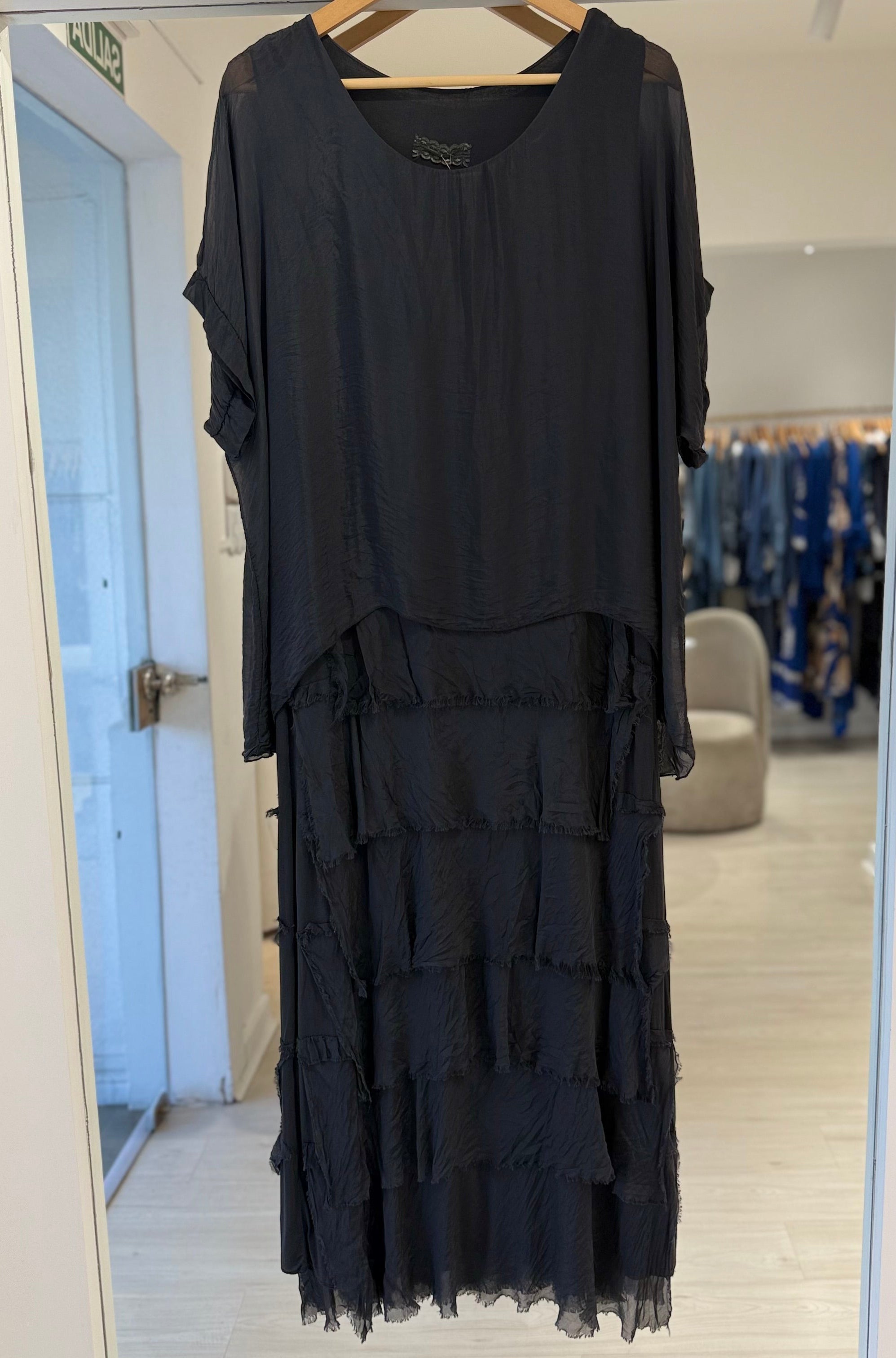 Vestido Aruba Gris Oscuro