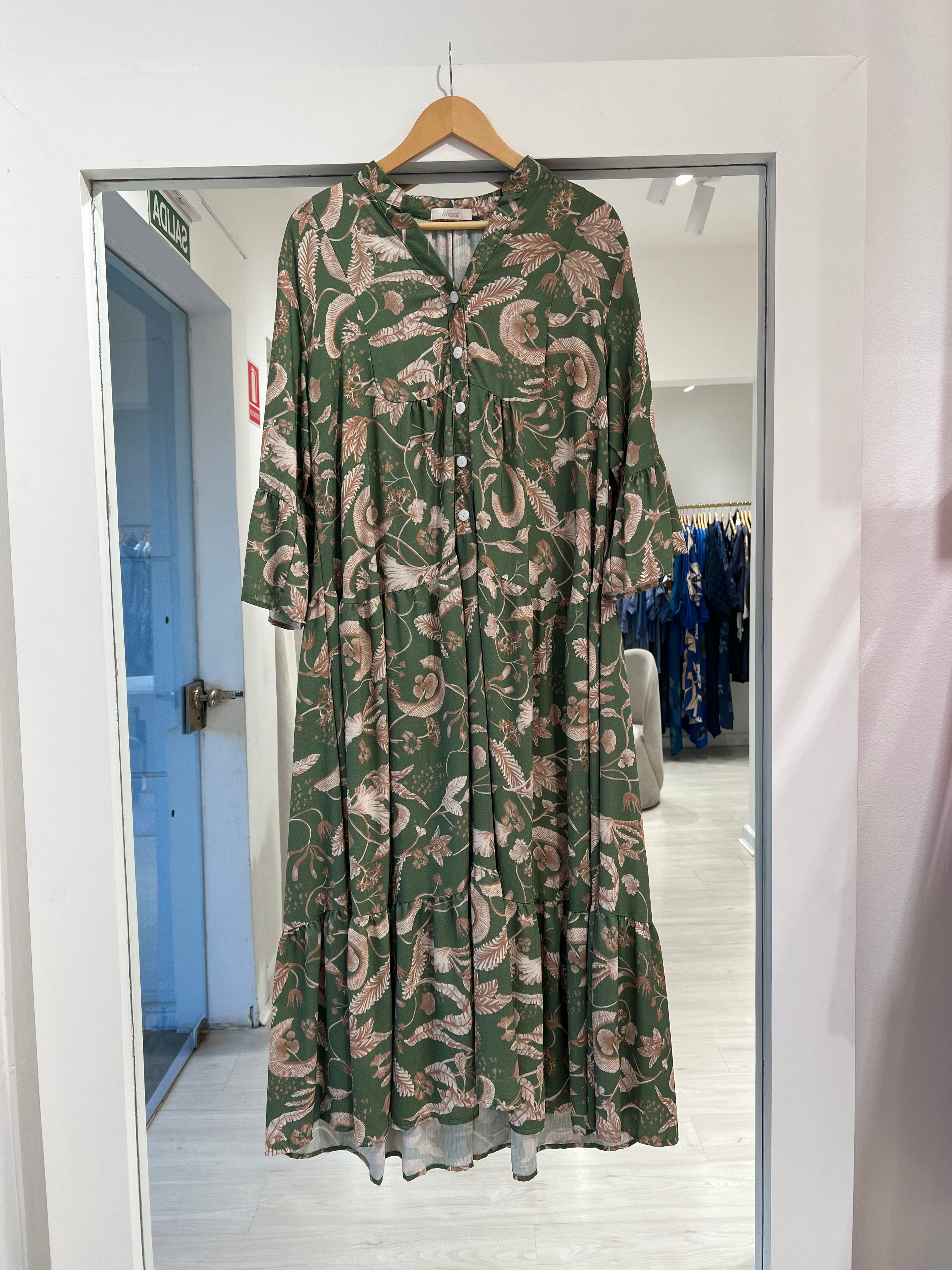Vestido Iris verde