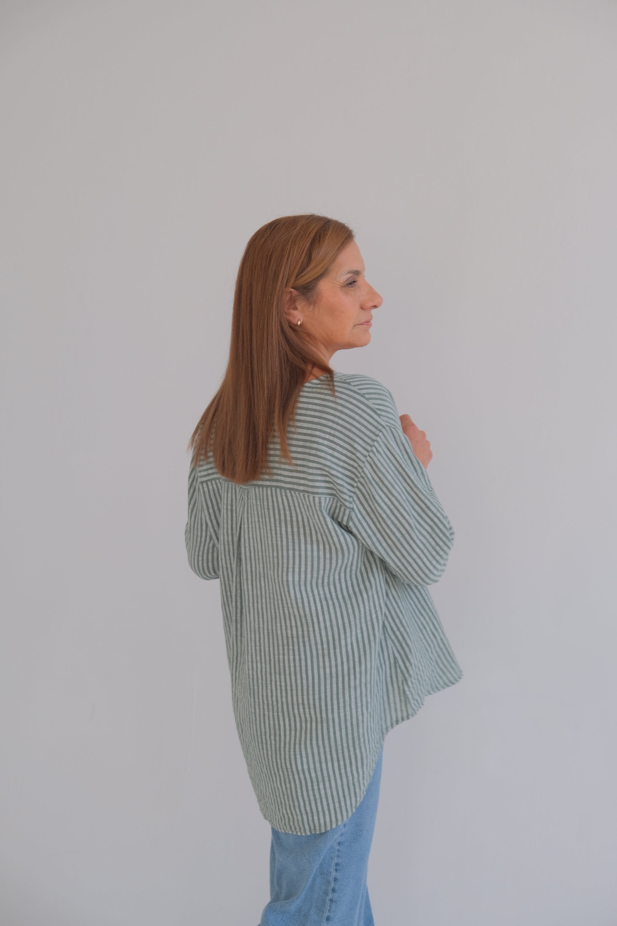 Blusa Manarola Verde Seco