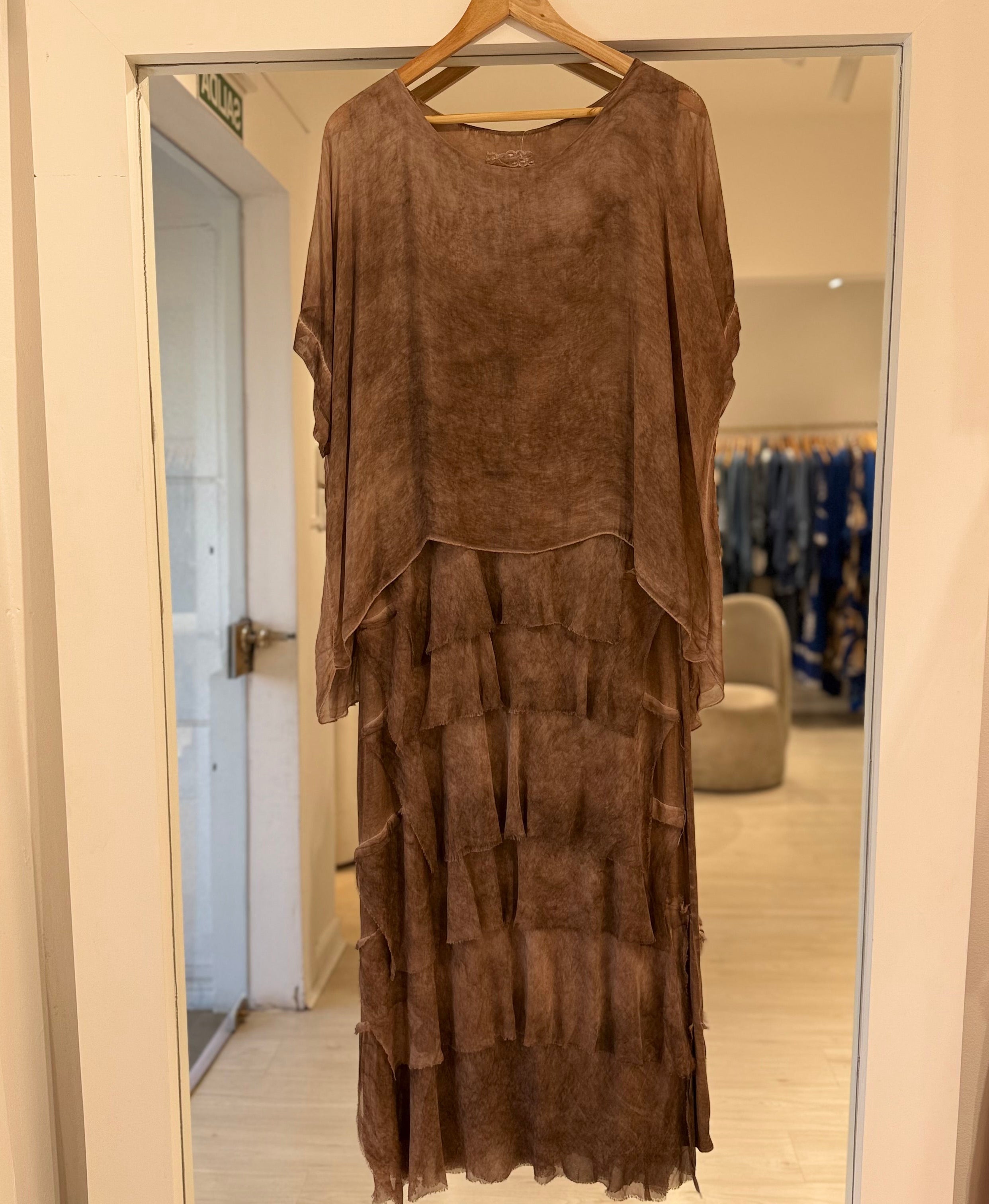 Vestido Aruba Tabaco