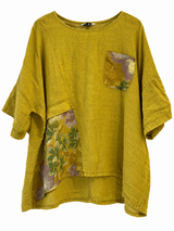 Blusa Alba mostaza