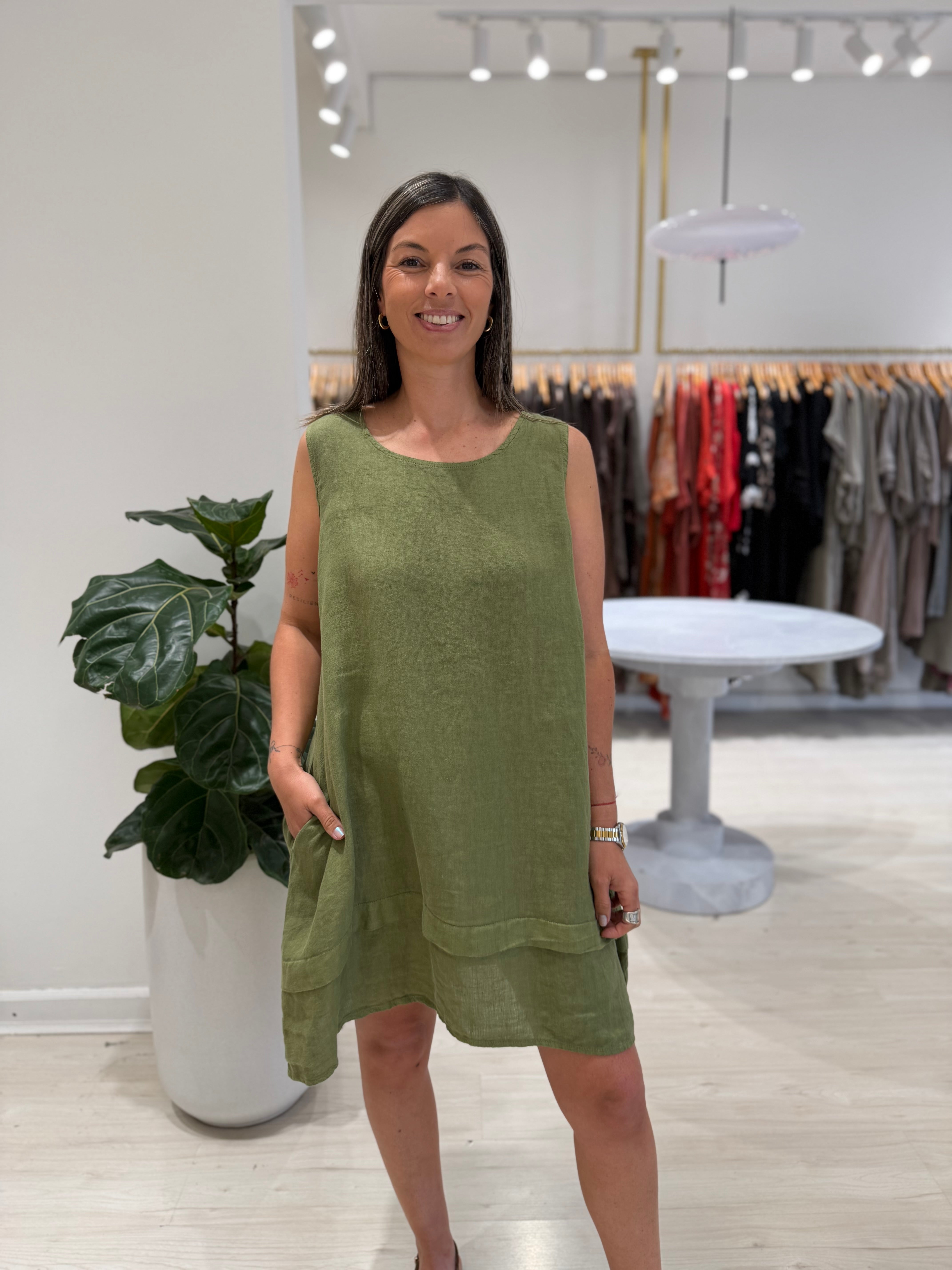 Vestido Bea Verde