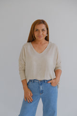 Remera Licata Beige