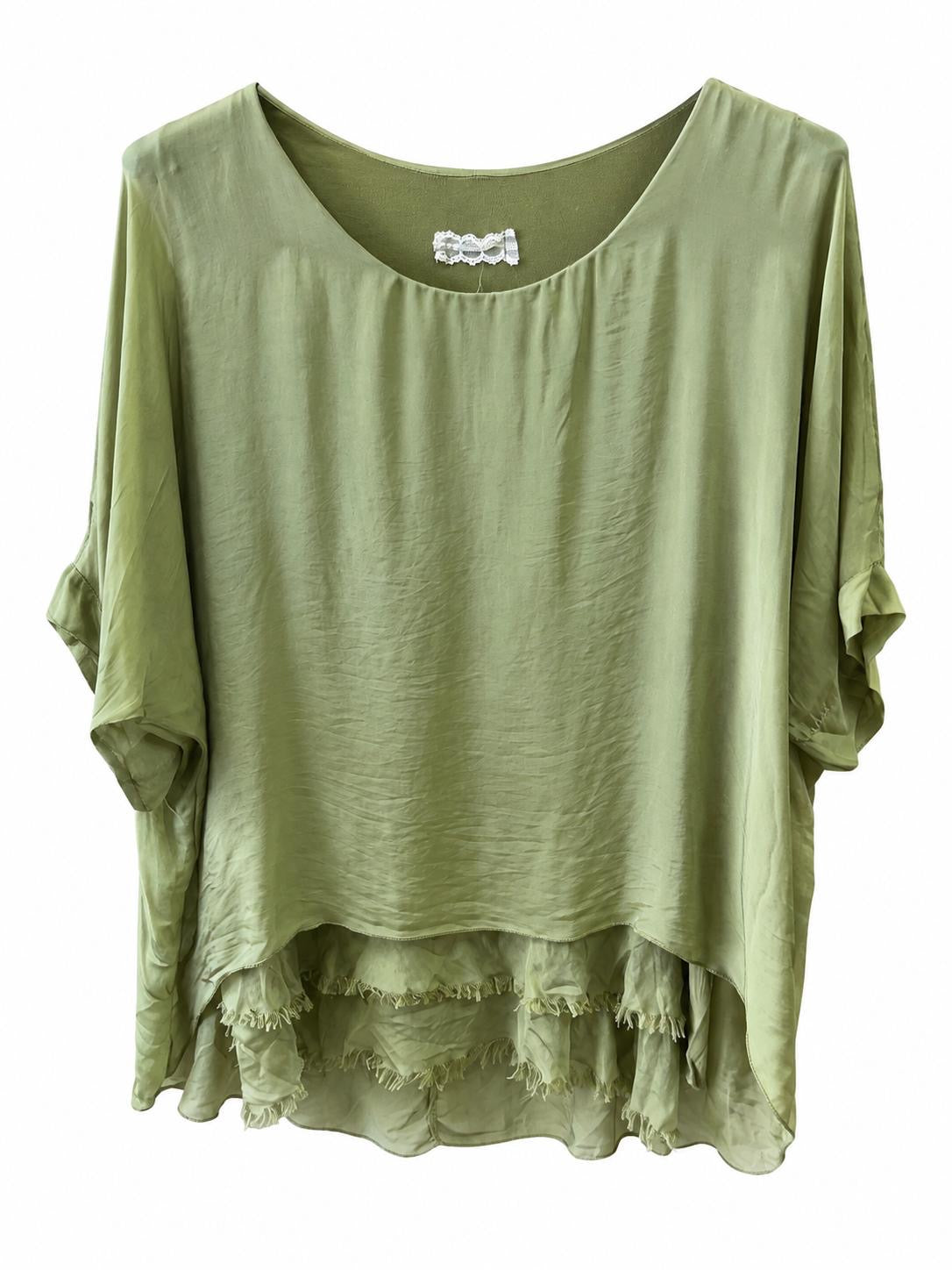 Blusa Mambo Verde Pistacho