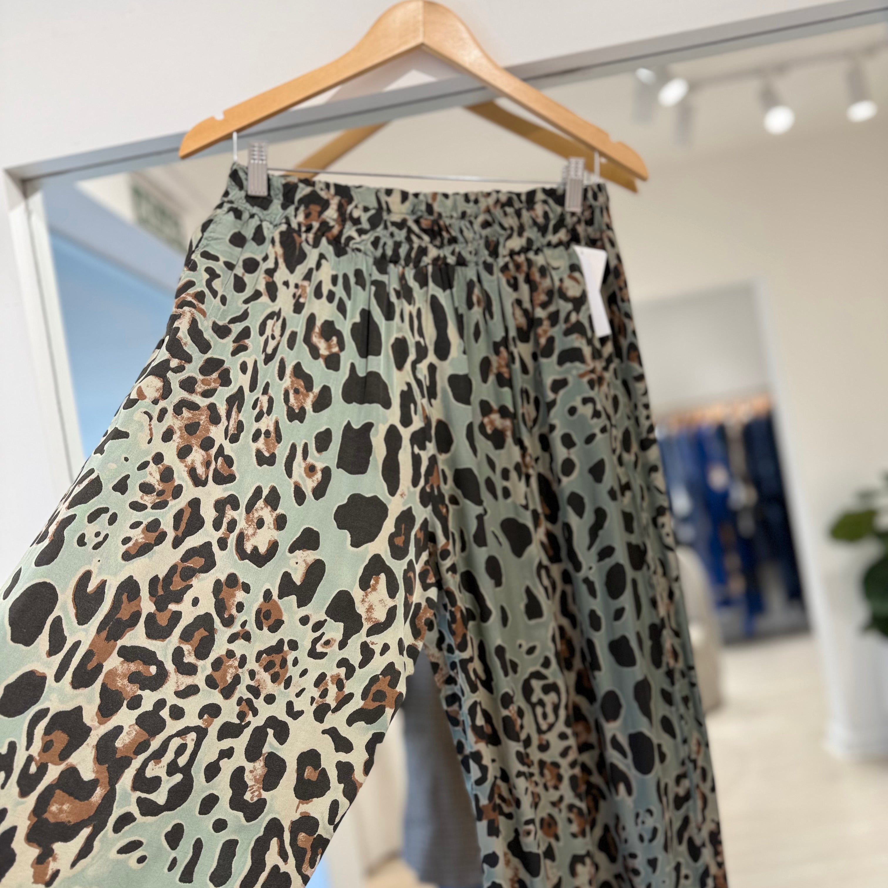 Pantalón Print Verde