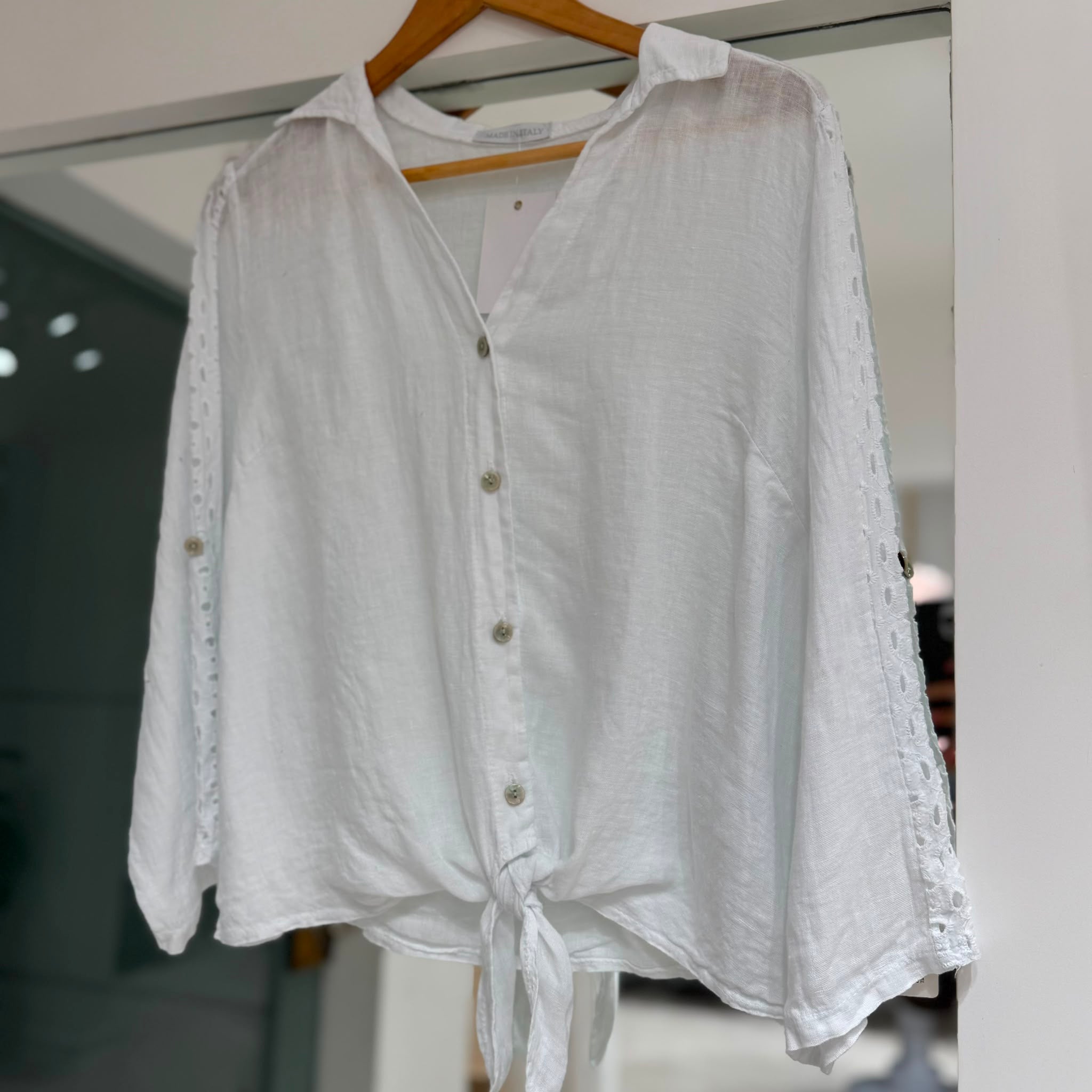 Camisa Amelia Blanca