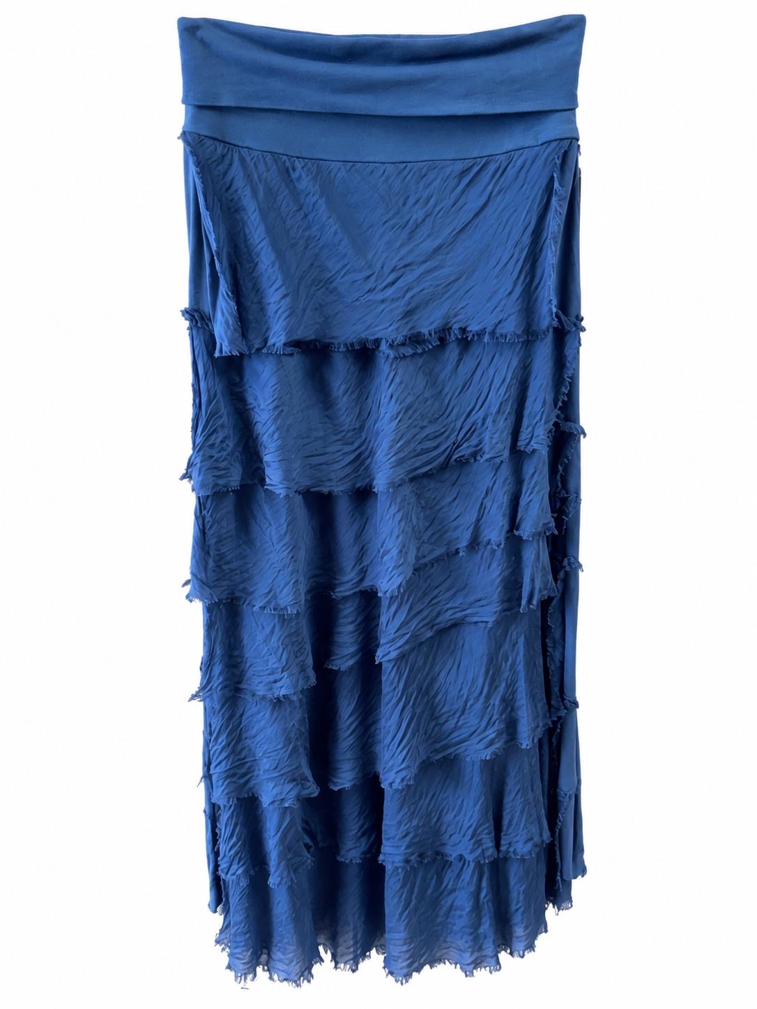 Pollera Muna azul marino